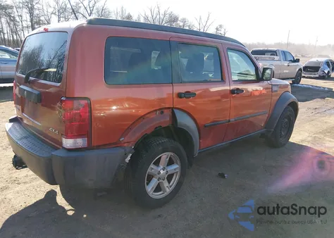 2007 Dodge Nitro Sxt z USA, uszkodzony, nr VIN 1D8GU28K07W706947